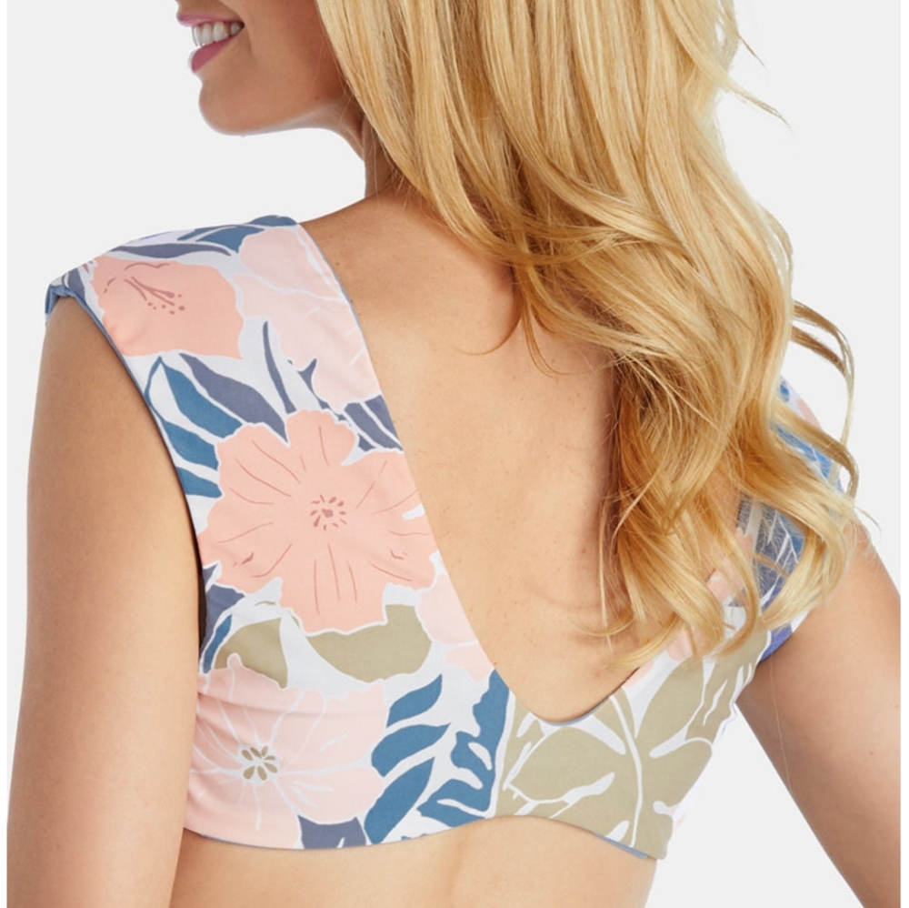 New Raisins Hawaii Reversible Ibiza Bikini Top - Picture 2 of 5